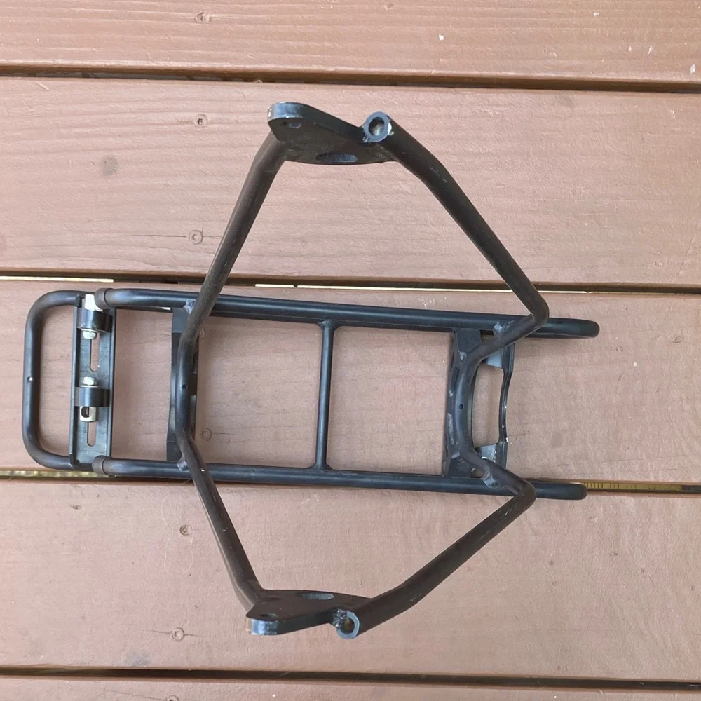 Black Rear Bike Rack Carrier - Picture 2 of 5